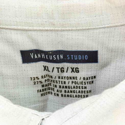 ヴァンヒューゼン VAN HEUSEN ストライプボタンダウンシャツ メンズ JPN:XL