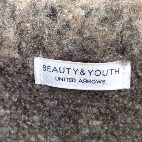 ビューティーアンドユースユナイテッドアローズ BEAUTY & YOUTH UNITED ARROWS スーパーシャギー クルーネック ニット メンズ JPN:M