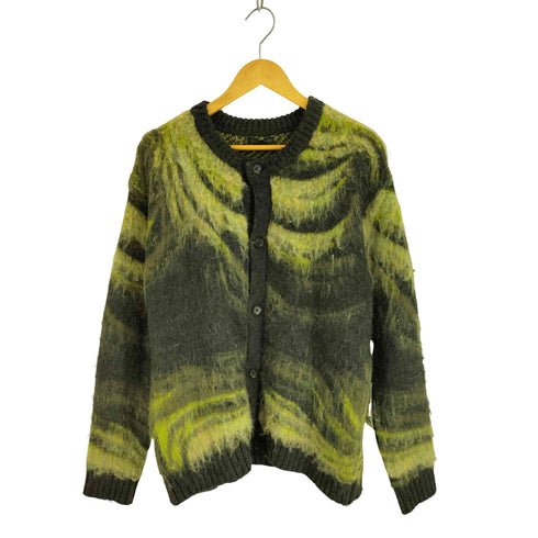 ザラ ZARA 起毛ジャカードカーディガン メンズ import:M