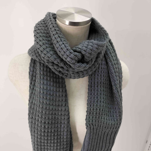 KaraKu メッシュロングマフラー メンズ