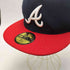 ニューエラ NEW ERA 59FIFTY オルタネイト ベースボールチーム ロゴ刺繍 6パネル ベースボールキャップ メンズ 7 1/2
