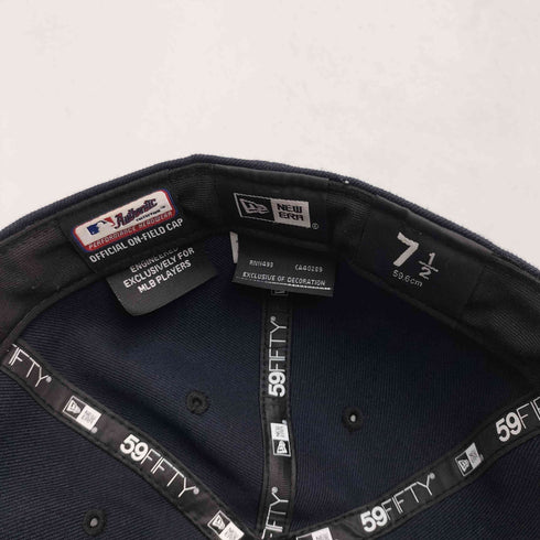 ニューエラ NEW ERA 59FIFTY オルタネイト ベースボールチーム ロゴ刺繍 6パネル ベースボールキャップ メンズ 7 1/2