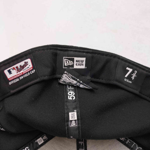 ニューエラ NEW ERA 59FIFTY オルタネイト ベースボールチーム ロゴ刺繍 6パネル ベースボールキャップ メンズ 7 3/4