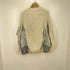 サカイ Sacai MA-1異素材 切替 ドッキング ワッフル ニット セーター メンズ JPN:2
