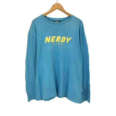 ノルディー nerdy プリントクルーネックカットソー メンズ JPN:L