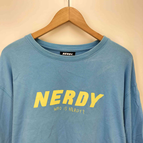 ノルディー nerdy プリントクルーネックカットソー メンズ JPN:L