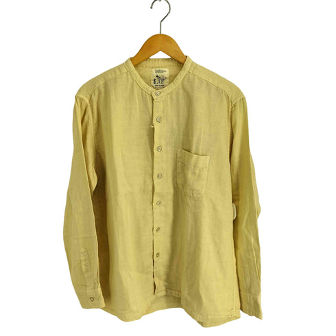 Che-st 日本製 コットン L/S ノーカラー シャツ メンズ JPN:3