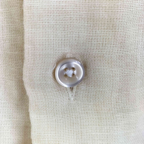 Che-st 日本製 コットン L/S ノーカラー シャツ メンズ JPN:3