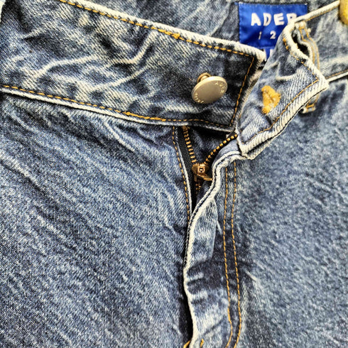 アダーエラー ADER error ロールアップデザイン ペインターデニムパンツ メンズ JPN:3
