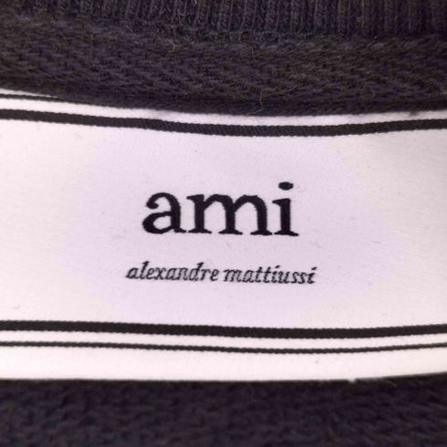 アミアレクサンドルマテュッシ AMI ALEXANDRE MATTIUSSI ハートロゴ クルーネックスウェット メンズ