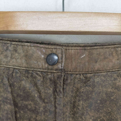 PELRTRAME LEATHER レザータイトスカート レディース