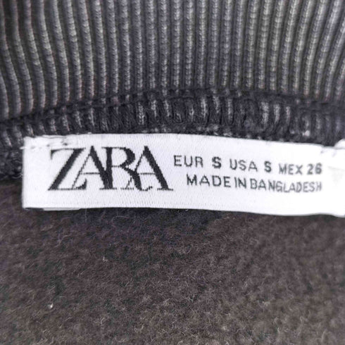 ザラ ZARA ジップアップスウェット レディース import:S
