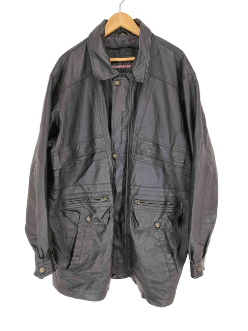 FRANKLIN ALLENビッグサイズレザーハーフコート メンズ 3XL