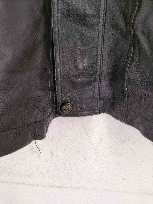 FRANKLIN ALLENビッグサイズレザーハーフコート メンズ 3XL