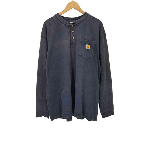 カーハート Carhartt ヘンリーネックカットソー サンフェード メンズ JPN:L