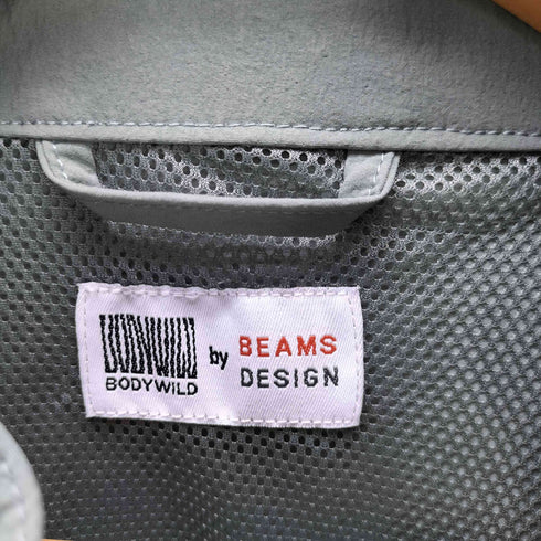 ビームス BEAMS BODYWILD SAUNA COLLECTION サウナ コレクション ナイロン ストレッチ ブルゾン ジャケット 裏地メッシュ メンズ JPN:L