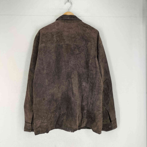 BRANDINI スウェードジップブルゾン メンズ XL