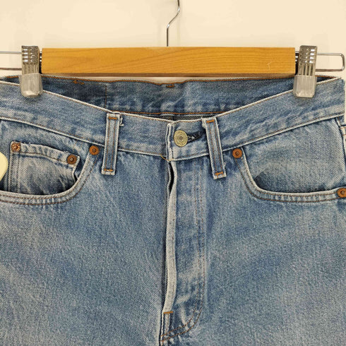 リーバイス Levis 90s 501 バレンシア製 刻印555 ボタンフライデニムパンツ レディース