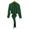 ジュニアゴルチェ JUNIOR GAULTIER グリーン ハーツ コットン シャツ レディース