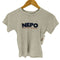 OMIGHTY NEPO BABY TEE IN GREY レディース