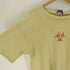 HAZ-MAT 00S オーストラリア製 バイオハザードロゴ 両面プリント S/S Tシャツ メンズ import:L