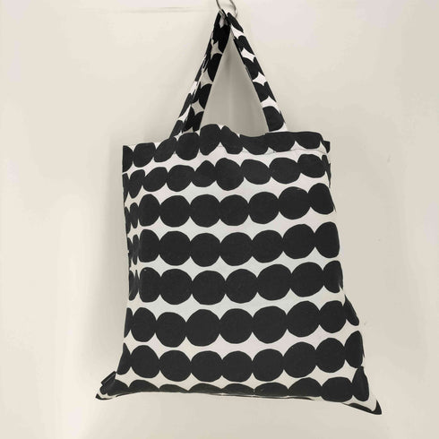 マリメッコ marimekko ドットプリントトートバッグ レディース
