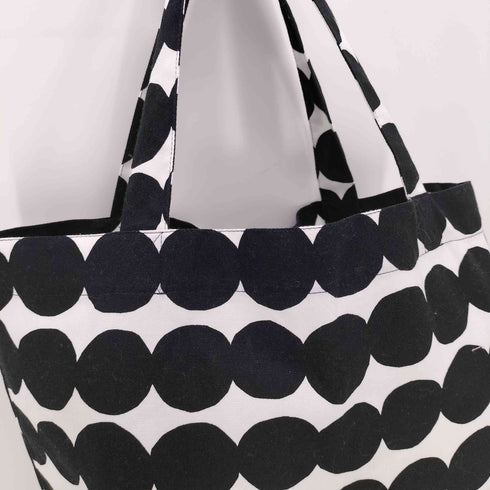 マリメッコ marimekko ドットプリントトートバッグ レディース