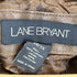LANE BRYANT ハイネックレザージップブルゾン メンズ 26/28