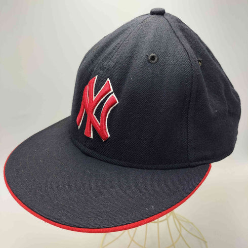 ニューエラ NEW ERA 80-90S USA製 59FIFTY 野球 ベースボール チームロゴ 刺繍 6パネル ウール キャップ メンズ 7 1/2