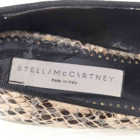 ステラマッカートニー STELLA McCARTNEY パイソンレザーシューズ レディース EUR:35