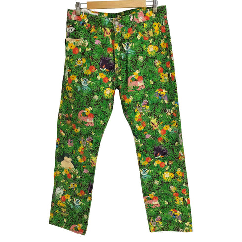 リーバイス Levis 551Z AUTHENTIC STRAIGHT POKEMON GARDEN デニム ストレートパンツ メンズ W33 L32
