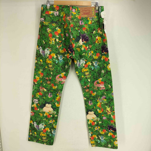 リーバイス Levis 551Z AUTHENTIC STRAIGHT POKEMON GARDEN デニム ストレートパンツ メンズ W33 L32