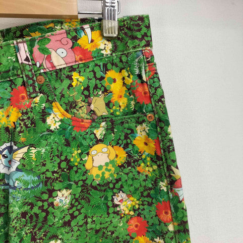 リーバイス Levis 551Z AUTHENTIC STRAIGHT POKEMON GARDEN デニム ストレートパンツ メンズ W33 L32