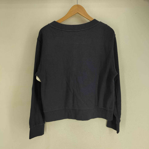 シーバイクロエ SEE BY CHLOE デニム切替 刺繍デザイントレーナー メンズ 34