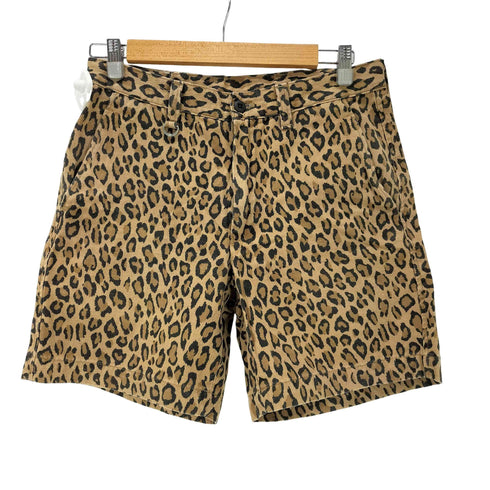 ユニフォームエクスペリメント uniform experiment LEOPARD RELAX FIT SHORTS(PYTHON PATCH) メンズ 1
