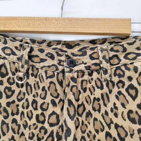 ユニフォームエクスペリメント uniform experiment LEOPARD RELAX FIT SHORTS(PYTHON PATCH) メンズ 1