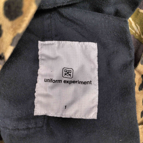 ユニフォームエクスペリメント uniform experiment LEOPARD RELAX FIT SHORTS(PYTHON PATCH) メンズ 1