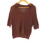 ユナイテッドアローズグリーンレーベルリラクシング UNITED ARROWS green label relaxing 25ss メッシュ スキッパー ニット プルオーバー レディース FREE