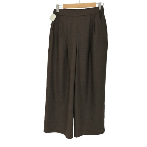 ユナイテッドアローズグリーンレーベルリラクシング UNITED ARROWS green label relaxing 25ss ライトリネンライク タック パンツ レディース JPN:38