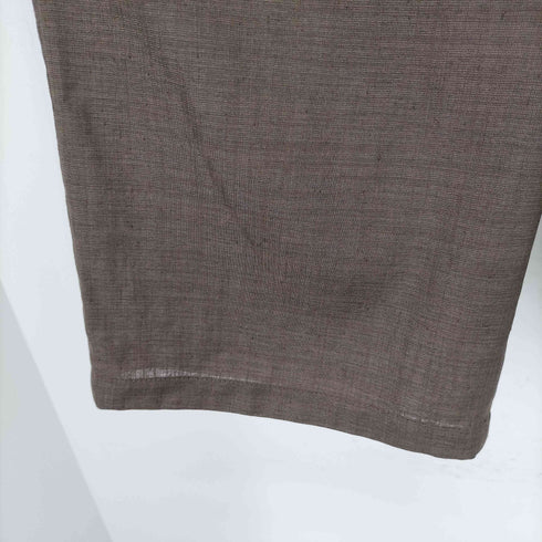 ユナイテッドアローズグリーンレーベルリラクシング UNITED ARROWS green label relaxing 25ss ライトリネンライク タック パンツ レディース JPN:38