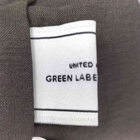 ユナイテッドアローズグリーンレーベルリラクシング UNITED ARROWS green label relaxing 25ss ライトリネンライク タック パンツ レディース JPN:38