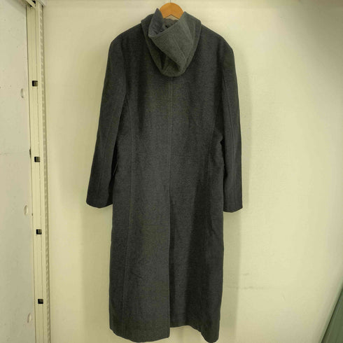 コムサデモードメン COMME CA DU MODE MEN アンゴラ混 フーデッド ロングコート メンズ