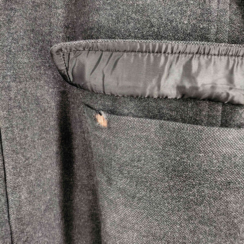 コムサデモードメン COMME CA DU MODE MEN アンゴラ混 フーデッド ロングコート メンズ