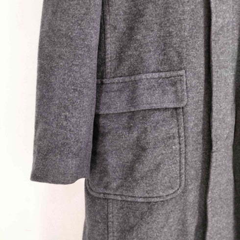 コムサデモードメン COMME CA DU MODE MEN アンゴラ混 フーデッド ロングコート メンズ