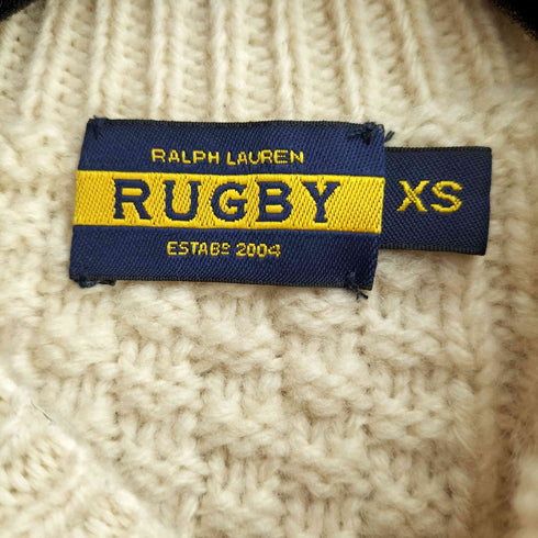 ラグビーラルフローレン Rugby Ralph Lauren ケーブル クルーネックニット レディース import:XS