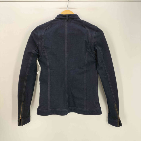 ヒステリックグラマー HYSTERIC GLAMOUR レースアップデザイン ストレッチデニムジャケット レディース M