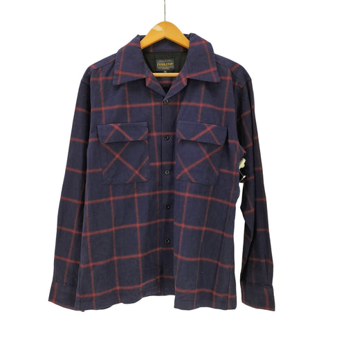 ペンドルトン PENDLETON open collar tartan check shirt オープンカラー タータン チェック ボードシャツ メンズ import:M