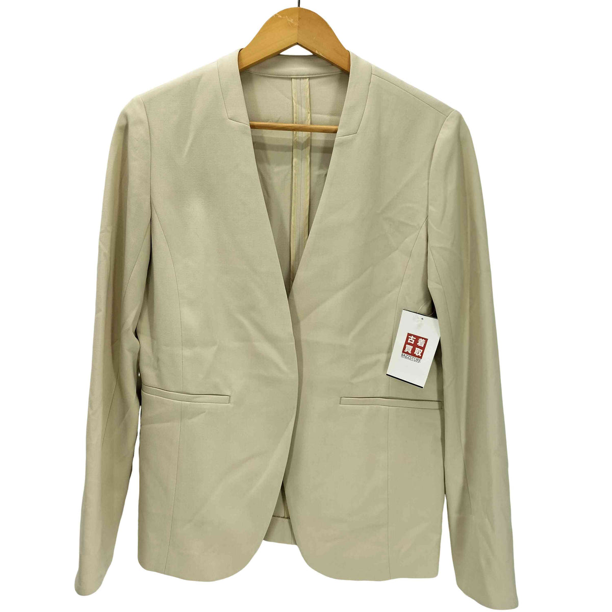 ソージュ　ウールライクノーカラージャケット ノーカラージャケット - SOÉJU online store｜上質な大人の女性のため