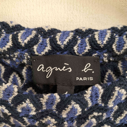 アニエスベー agnes b. ジャガードニット レディース 1