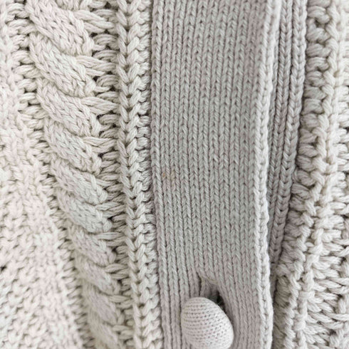 マウジー moussy FRILL CABLE カーディガン レディース FREE